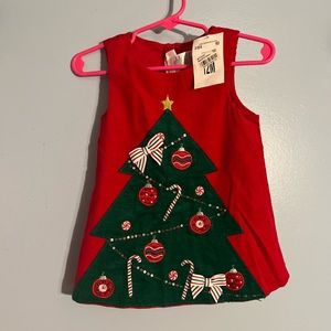 Cute Christmas outfit for a little girl size 12 months